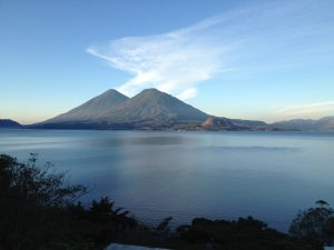 Sunrise, Lake Atitlan. 